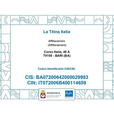 Appartamento La Titina Italia Bari